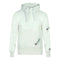 Champion Half Zip Asymmetric Pocket Logo White Hoodie 216551 WW001
